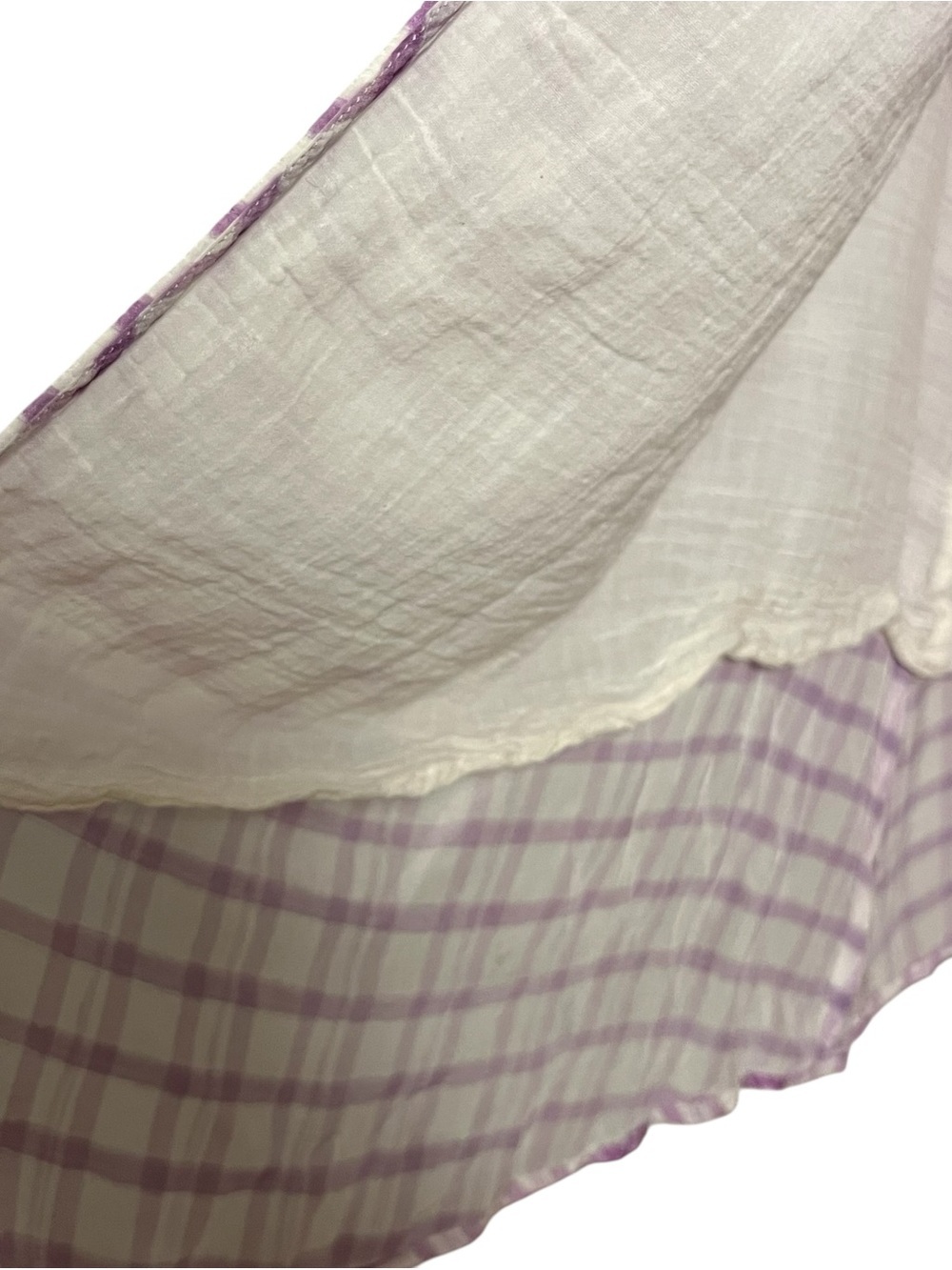 Lily and Lionel x Anthropologie Fifi Plaid Wrap Midi Dress Size 6 - Picture 12 of 16